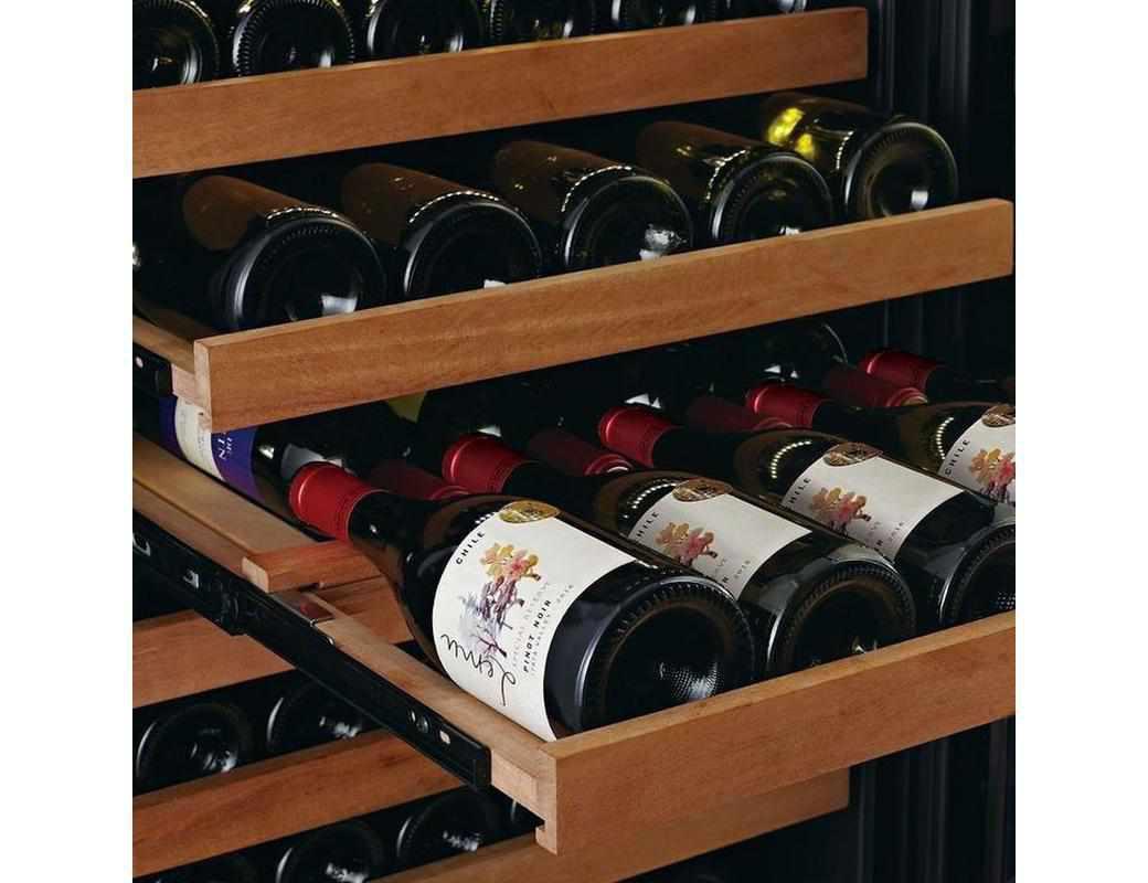 Swisscave Freestanding Tall Wine Cooler - 600mm Black - WLB460FL-MIX