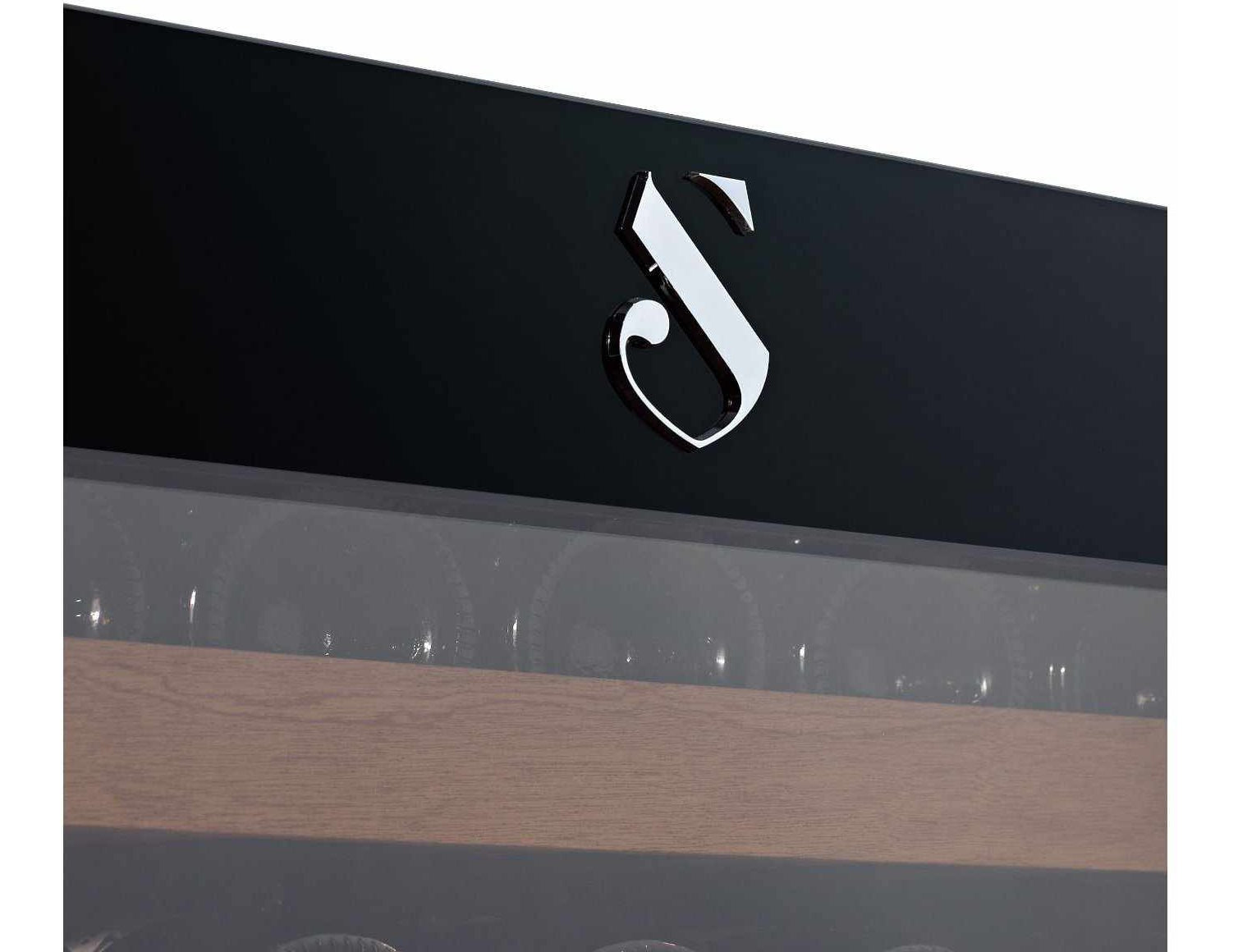 Swisscave Integrated Wine Cooler - 600mm Black - WLI-160F