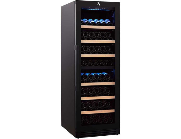 Swisscave Wine Cooler - Dual Zone 600mm Black - WL455DF