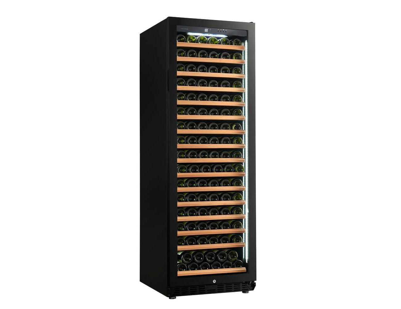 VIN GARDE Freestanding Wine Cooler - 600mm Black - VOLNAY 176