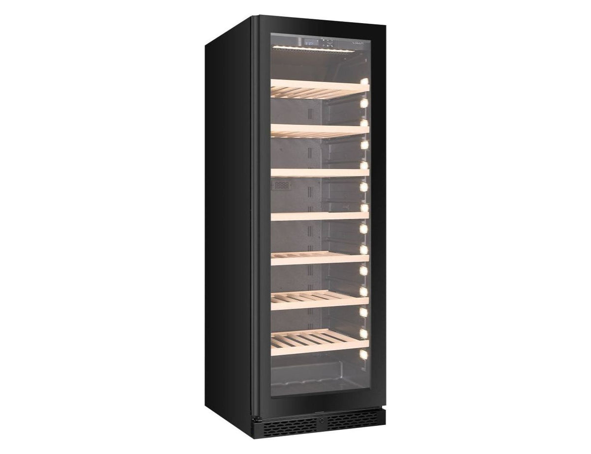 CELLA - 102 bottle Single Zone Wine Cooler - W122S-BLACK