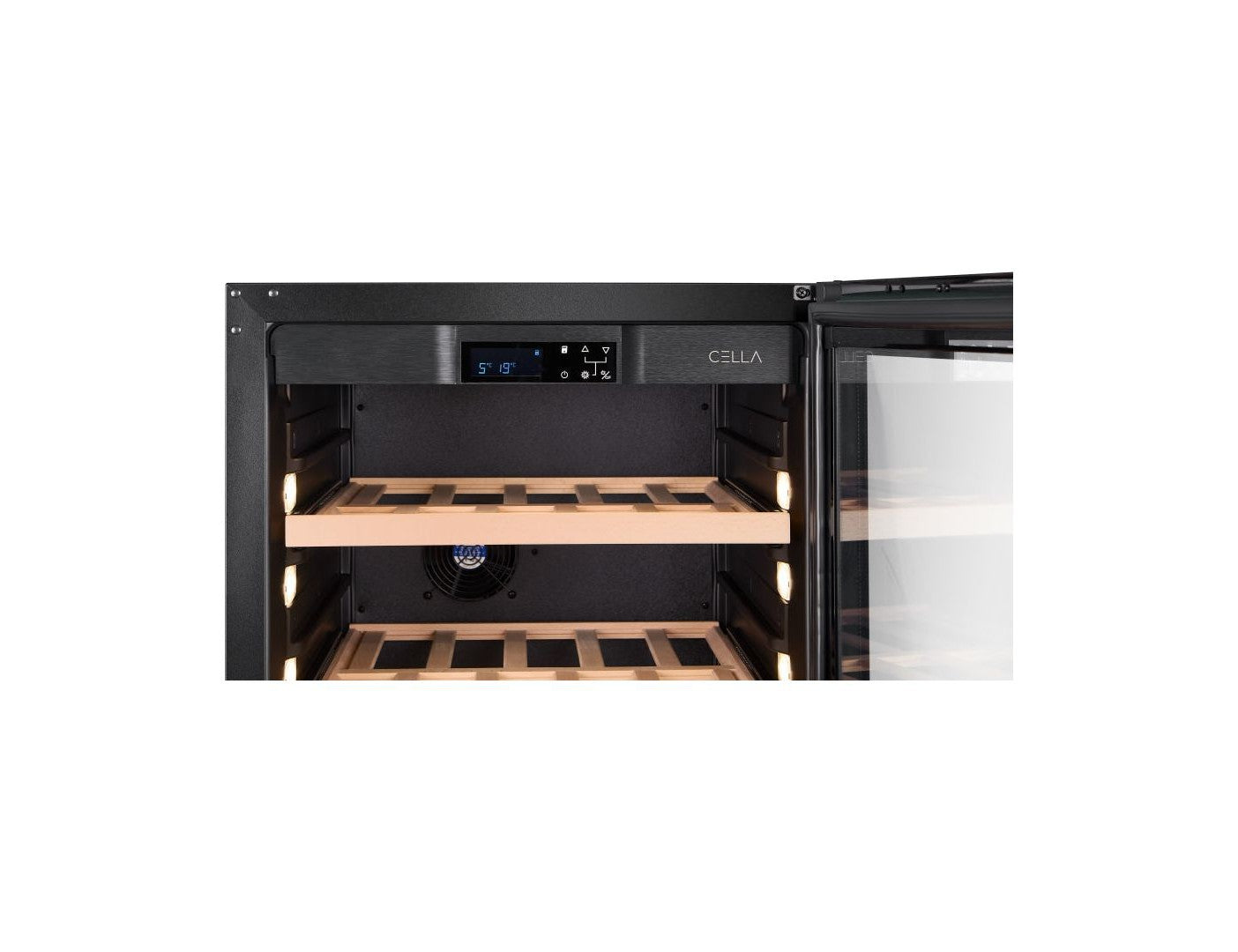 CELLA W163S-BLACK Wine Fridge