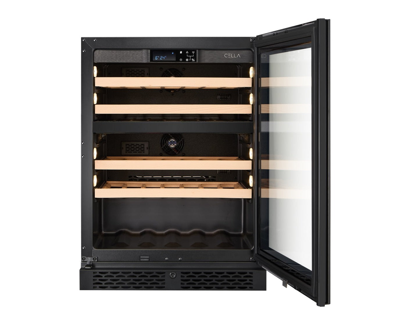CELLA W39D-BLACK Wine Fridge