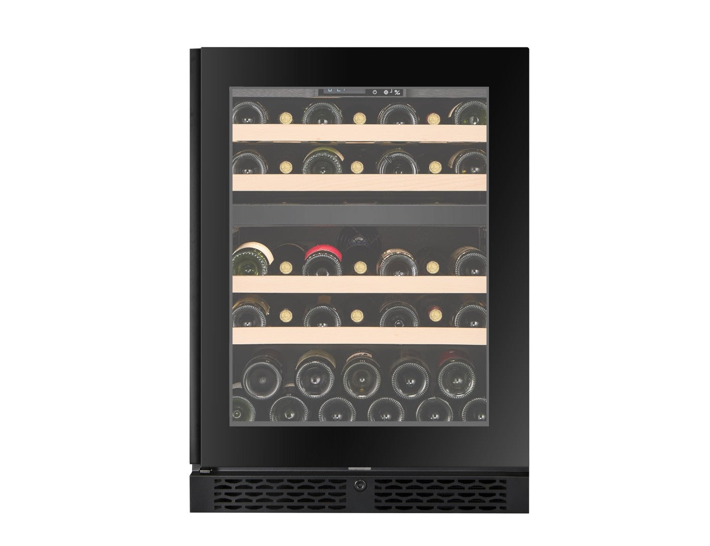 CELLA - 39 bottle Dual Zone Wine Cooler - W39D-BLACK