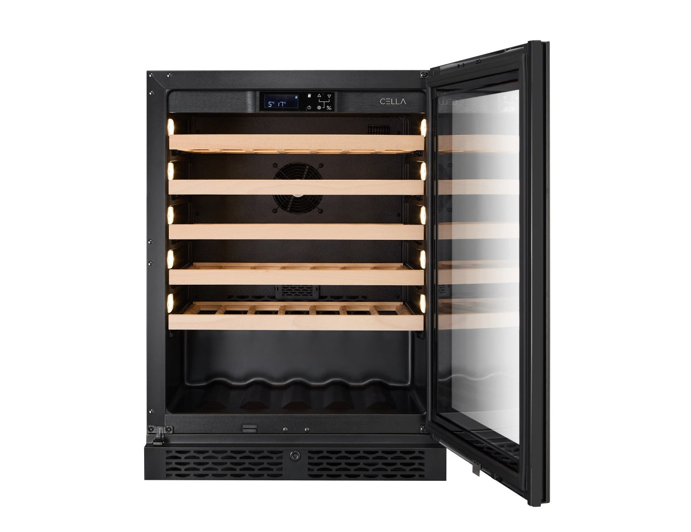 CELLA W46S-BLACK Wine Fridge