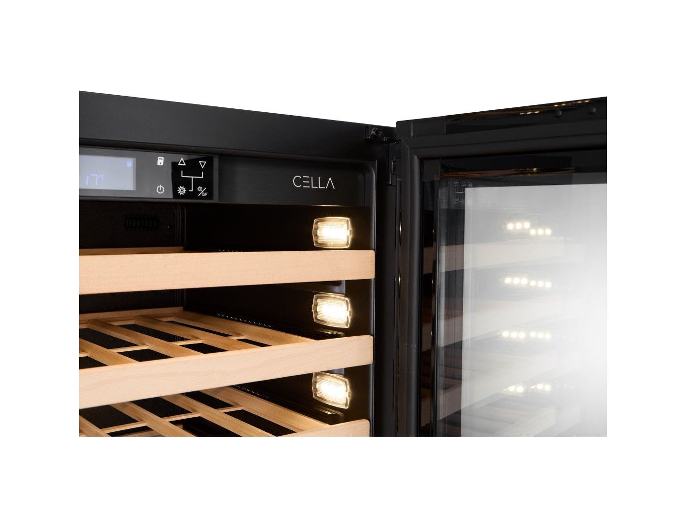 CELLA W46S-BLACK Wine Fridge