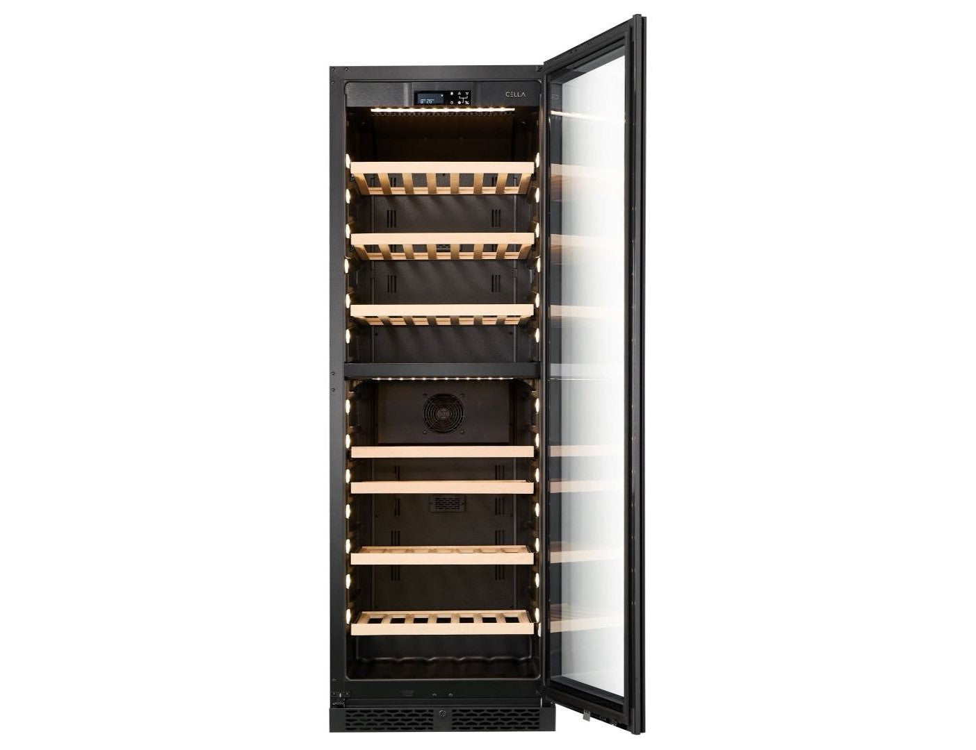 CELLA  W93D-BLACK Wine Fridge