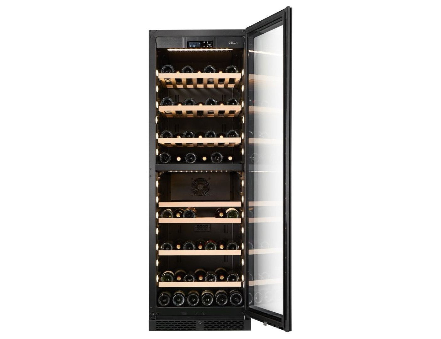 CELLA  W93D-BLACK Wine Fridge