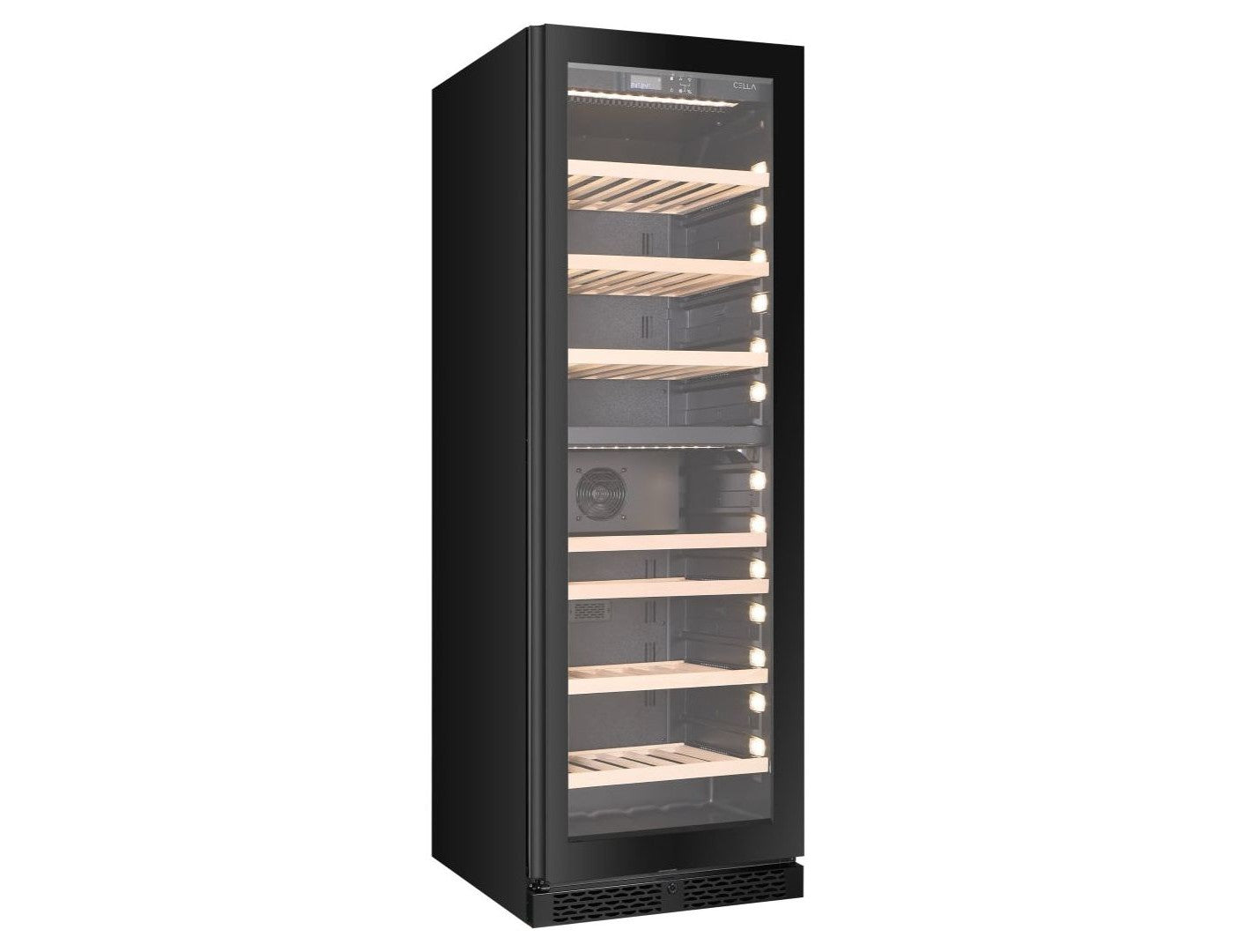CELLA  W93D-BLACK Wine Fridge