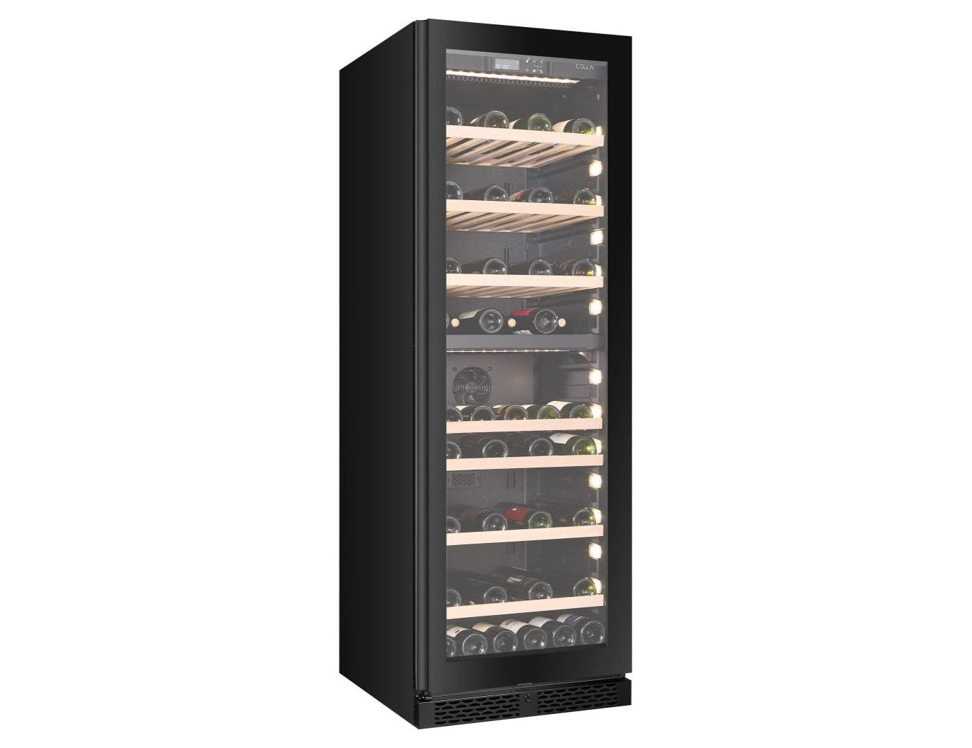 CELLA  W93D-BLACK Wine Fridge
