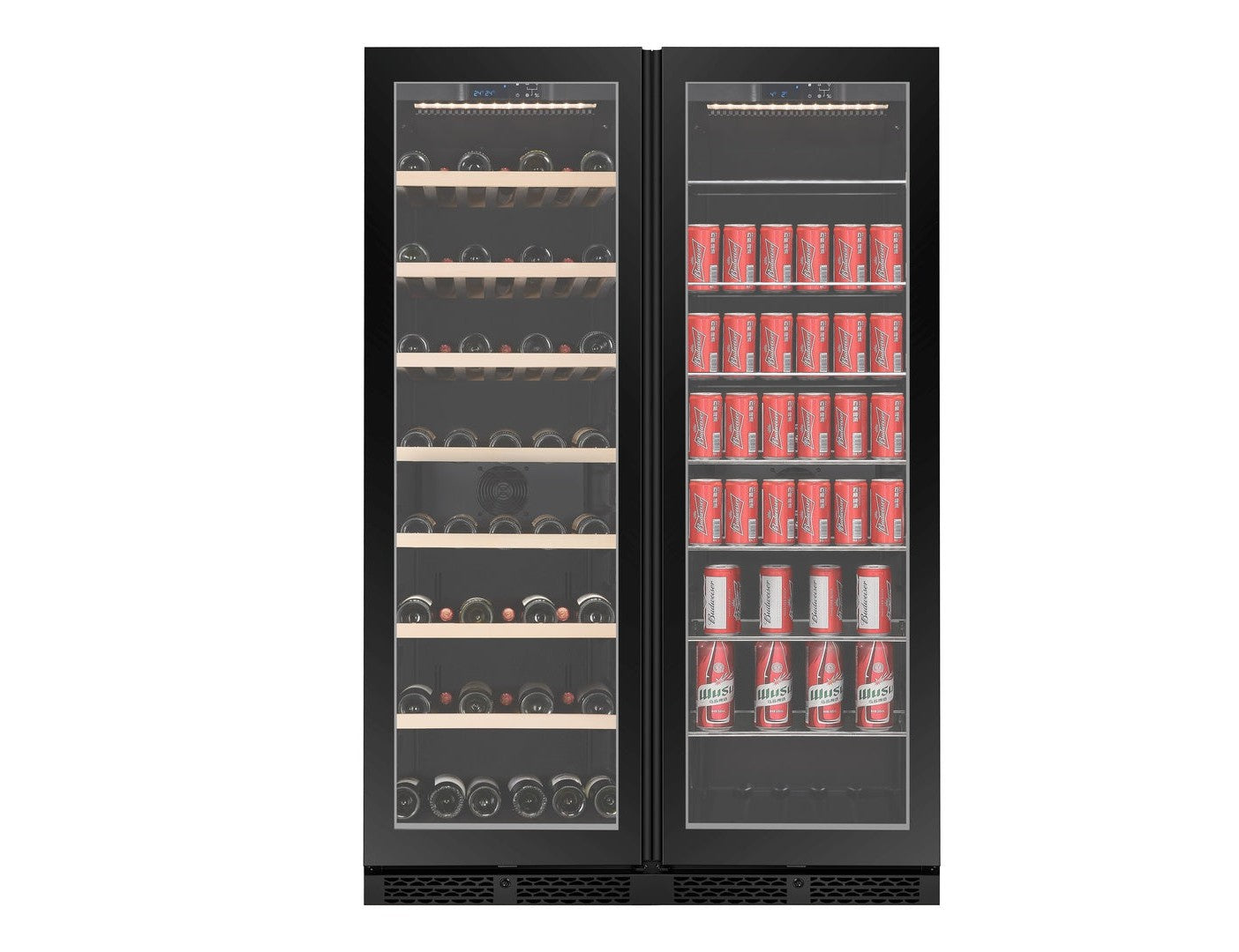 CELLA  WBV122S-BLACK Wine & Beverage Fridge