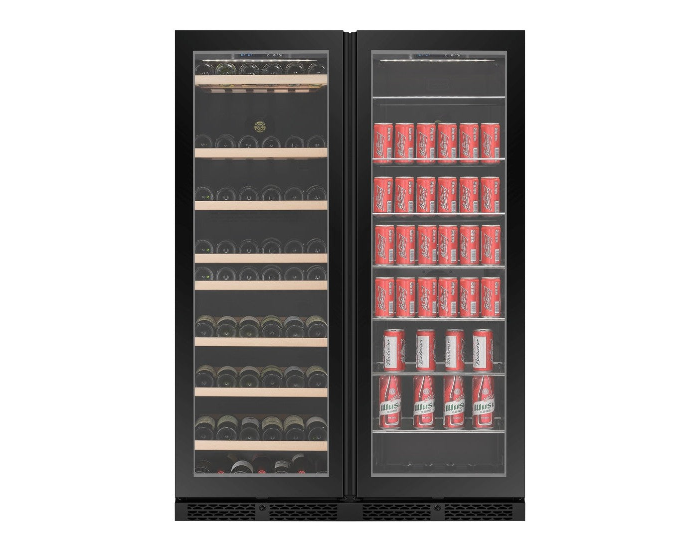 CELLA WBV163S-BLACK Wine & Beverage Fridge