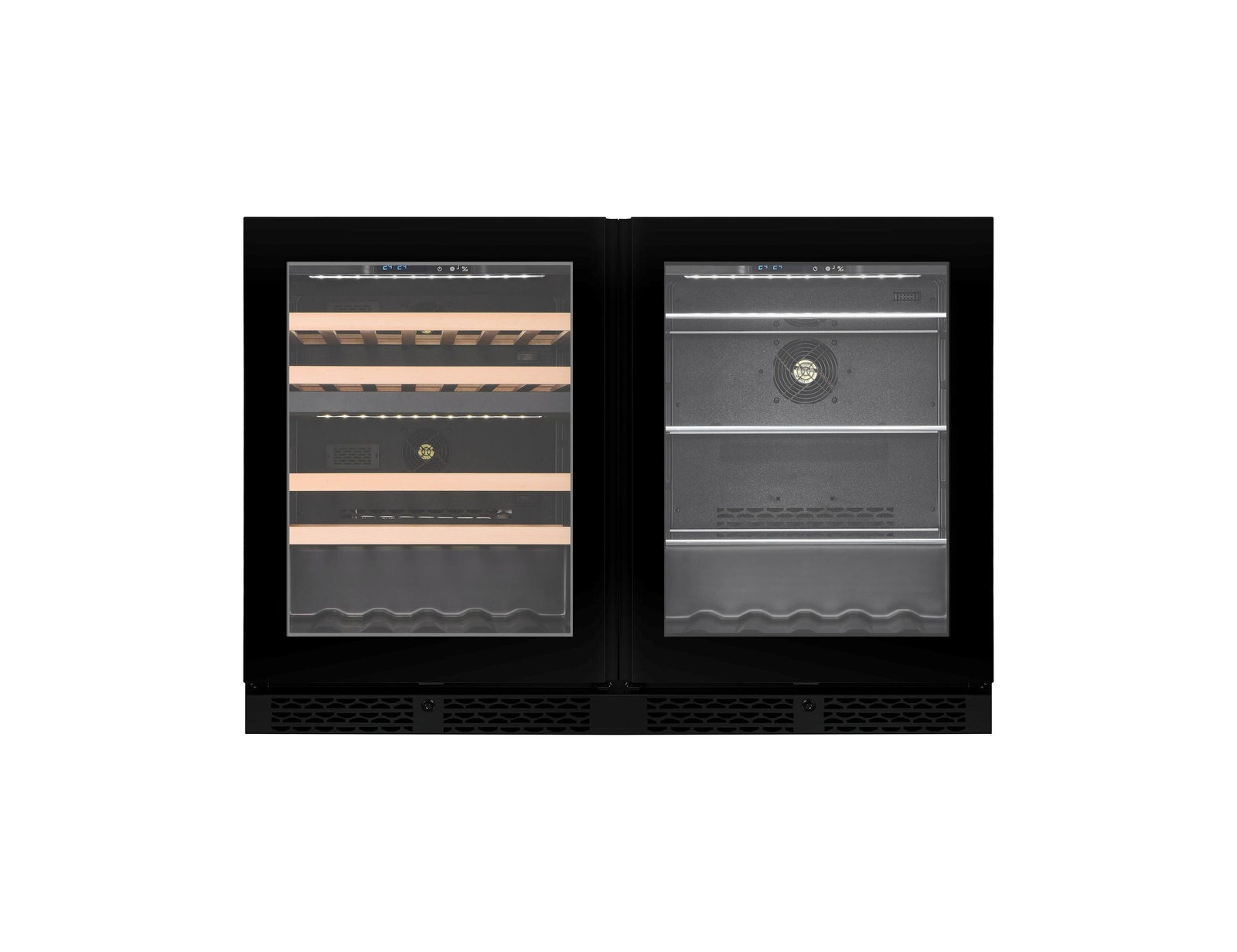 CELLA WBV46D-BLACK Wine & Beverage Fridge