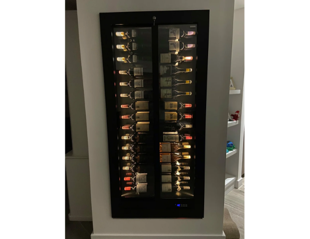 Wine Wall - Built In - For Restaurant Use - Teca TV10