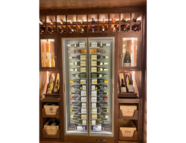 Wine Wall - Built In or Freestanding - For Home Use - Teca MOD10