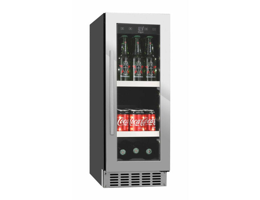 mQuvée 300mm Drinks Fridge - Built In Stainless Steel - Beer Server 30