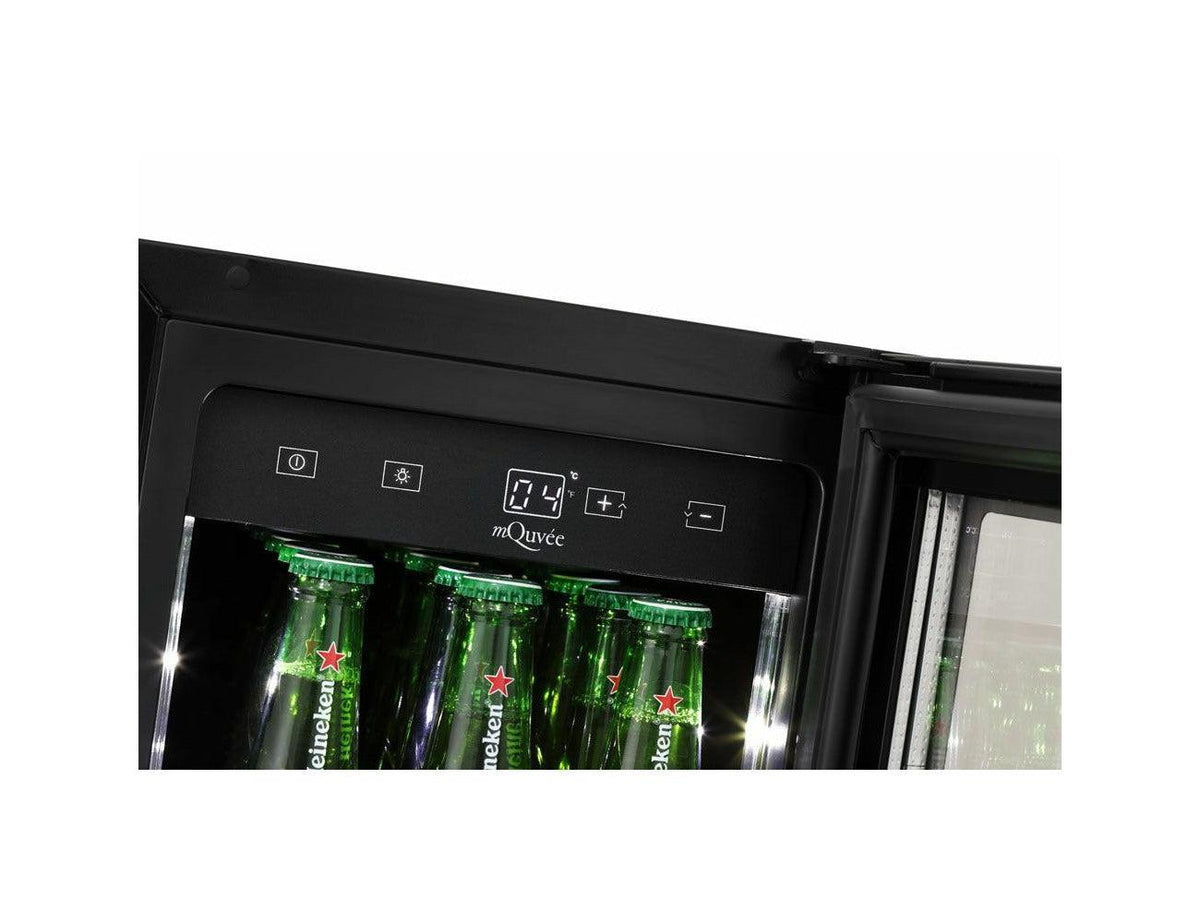 mQuvée 300mm Drinks Fridge - Built In Stainless Steel - Beer Server 30