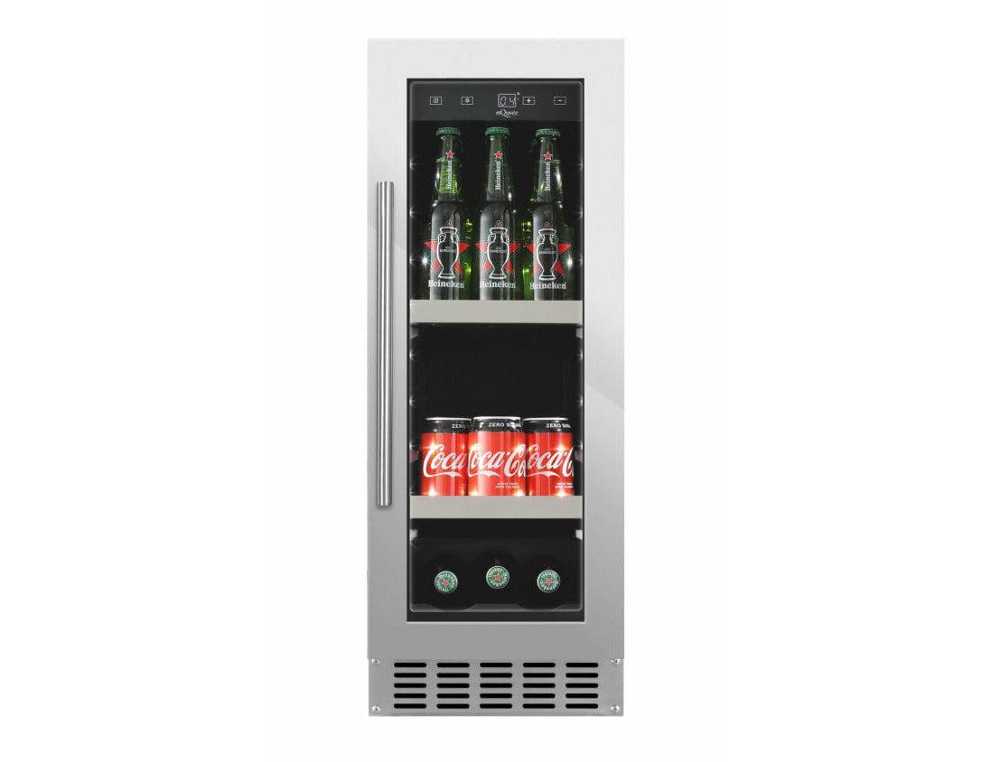 mQuvée 300mm Drinks Fridge - Built In Stainless Steel - Beer Server 30