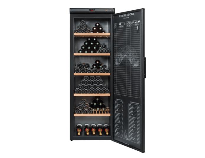 Climadiff Freestanding Wine Cabinet - 264 Bottle 620mm Black - RESERVE 275