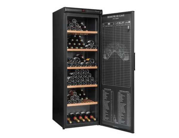 Climadiff Freestanding Wine Cabinet - 264 Bottle 620mm Black - RESERVE 275