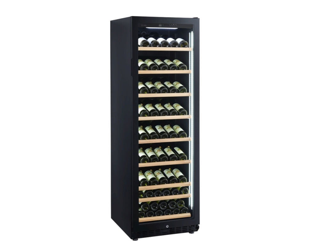 VIN GARDE Wine Cooler - 600mm - Black - VOLNAY 120
