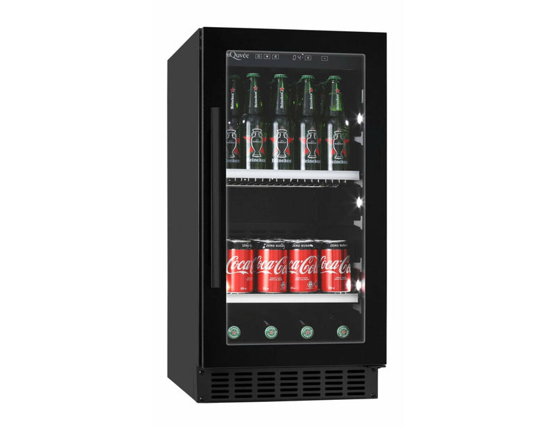 mQuvée Beer Server 40 - Black - Built In - Beer & Drinks Fridge - 400mm
