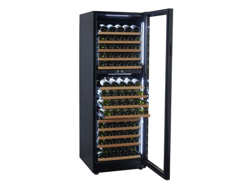 VIN GARDE POMMARD 160 Built In / Freestanding Wine Cooler - Dual Zone - 600mm - Black